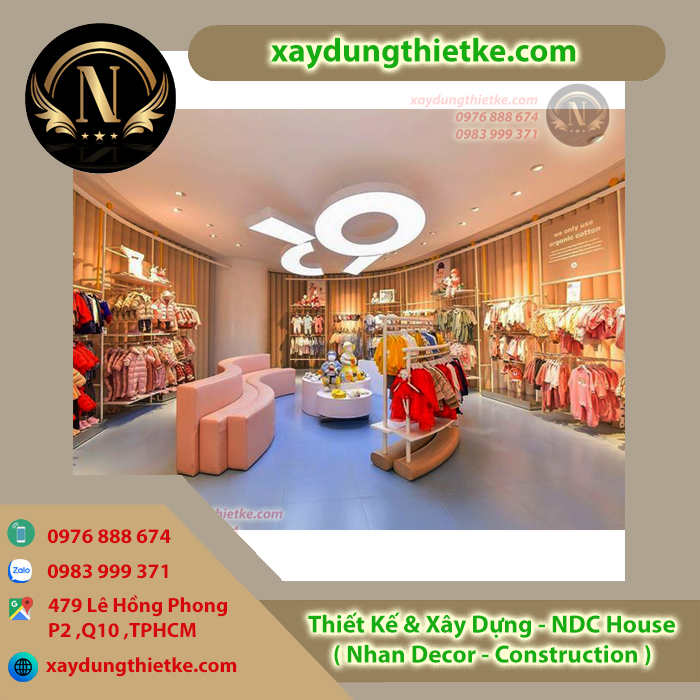 Không gian kết hợp màu sắc tươi sáng