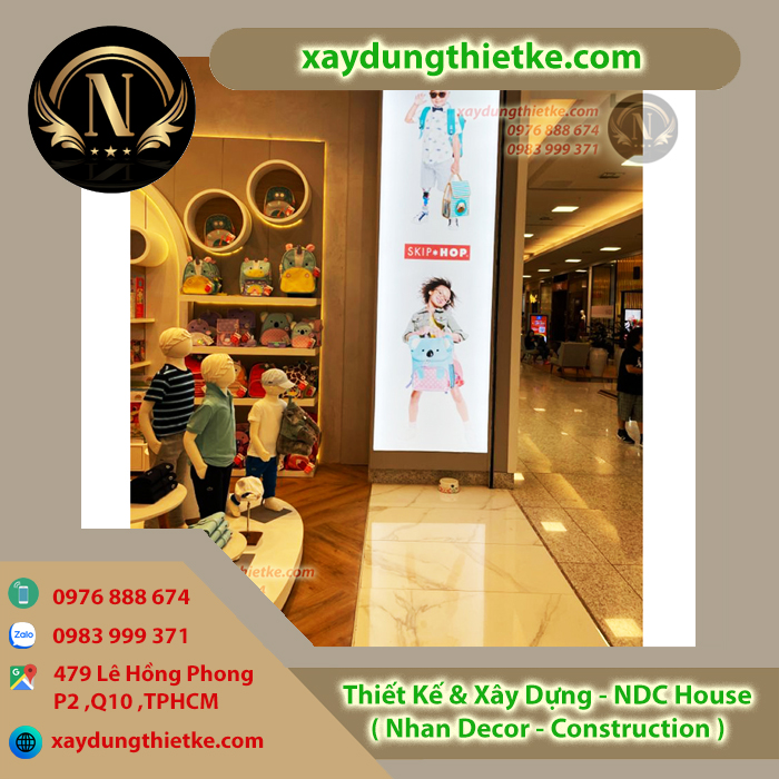 Chú trọng đến biển hiệu và logo