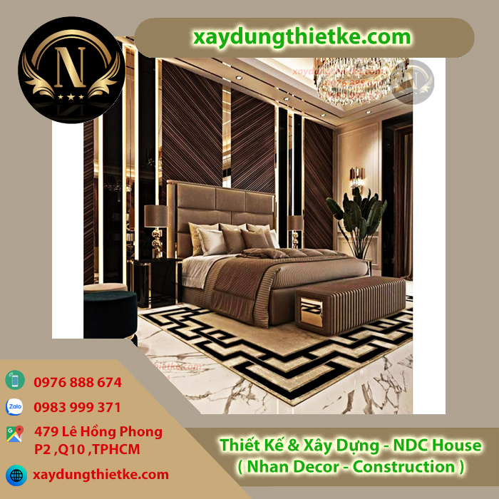 Tầm Quan Trọng Của Màu Sắc Trong Thiết Kế Phòng Ngủ Biệt Thự Luxury