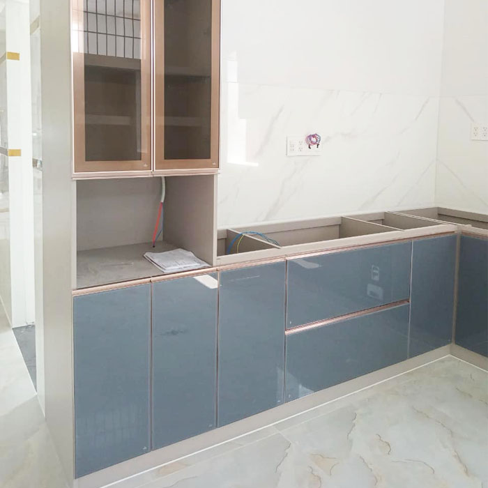 Những Ưu Điểm Khi Thi Công Bếp Nhôm Kính Theo Yêu Cầu
