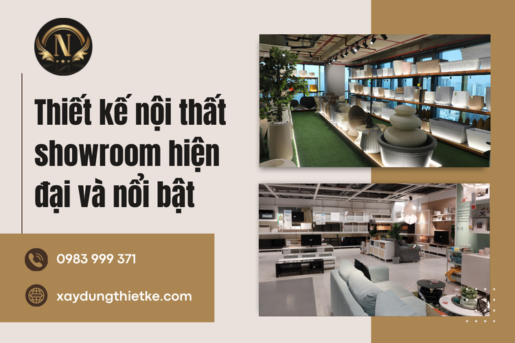 Thiết Kế Nội Thất Showroom Hiện Đại Và Nổi Bật