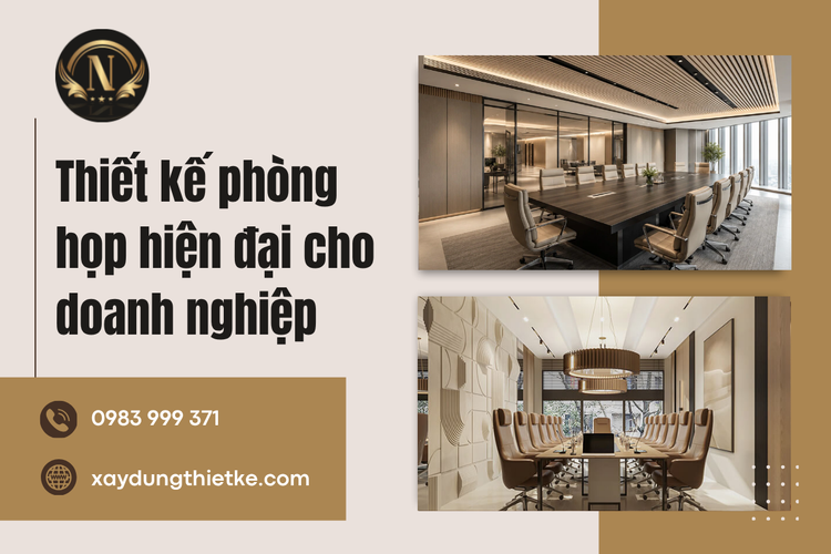 Thiết Kế Phòng Họp Hiện Đại Cho Doanh Nghiệp – Tối Ưu Không Gian Và Trải Nghiệm