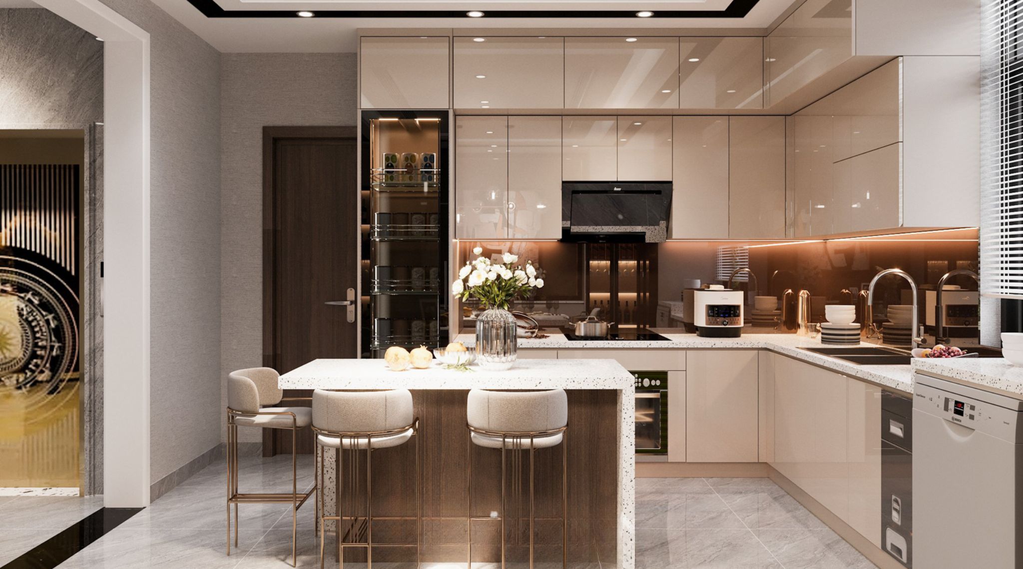 Xu Hướng Thiết Kế Tủ Bếp Đẹp Hiện Đại Được Ưa Chuộng