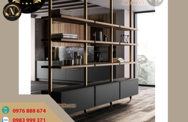 10 Mẫu Kệ Trang Trí Phòng Khách Tạo Điểm Nhấn Cho Ngôi Nhà Của Bạn