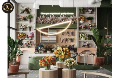 10 Phong Cách Thiết Kế Shop Hoa Đẹp Mắt và Thu Hút Khách Hàng