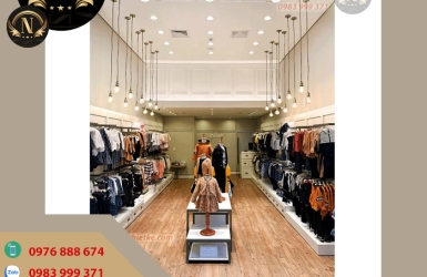 Bí quyết thiết kế shop quần áo trẻ em hút khách ngay từ cái nhìn đầu tiên