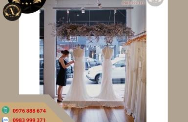 Làm Thế Nào Để Thiết Kế Một Shop Đồ Cưới Đẹp, Thu Hút Khách Hàng?