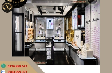Làm Thế Nào Để Thiết Kế Shop Nước Hoa Mỹ Phẩm Vừa Đẹp Vừa Thu Hút Khách Hàng?