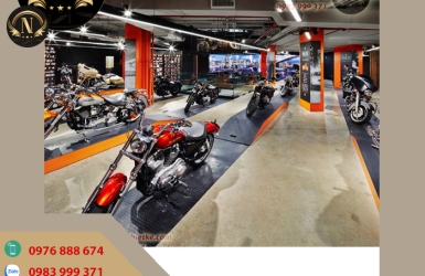Những phong cách thiết kế showroom xe phân khối lớn phổ biến năm 2025