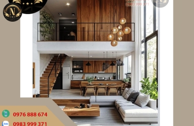 Thiết Kế Nội Thất Nhà Phố Hiện Đại: Tạo Không Gian Ấm Cúng Và Sang Trọng