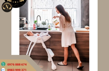 Thiết Kế Tủ Bếp Cho Gia Đình Có Trẻ Nhỏ: Những Lưu Ý Quan Trọng